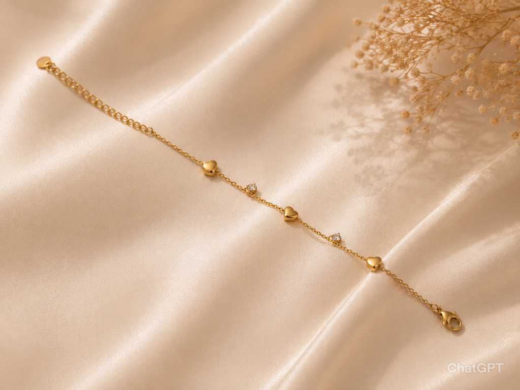 Solara Heart Bracelet