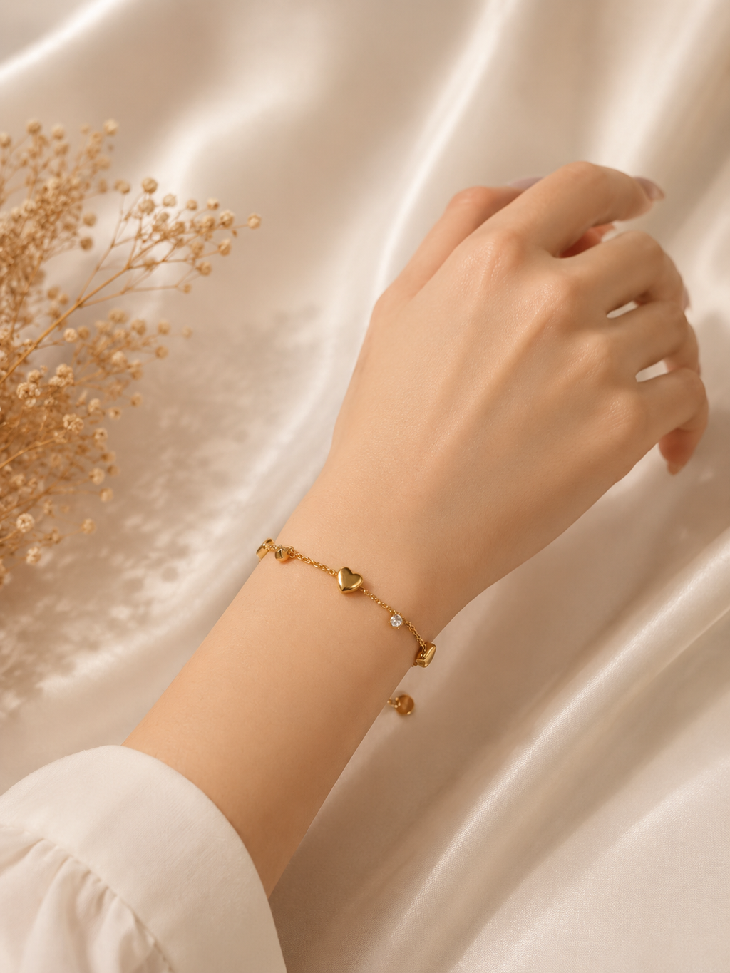 Solara Heart Bracelet