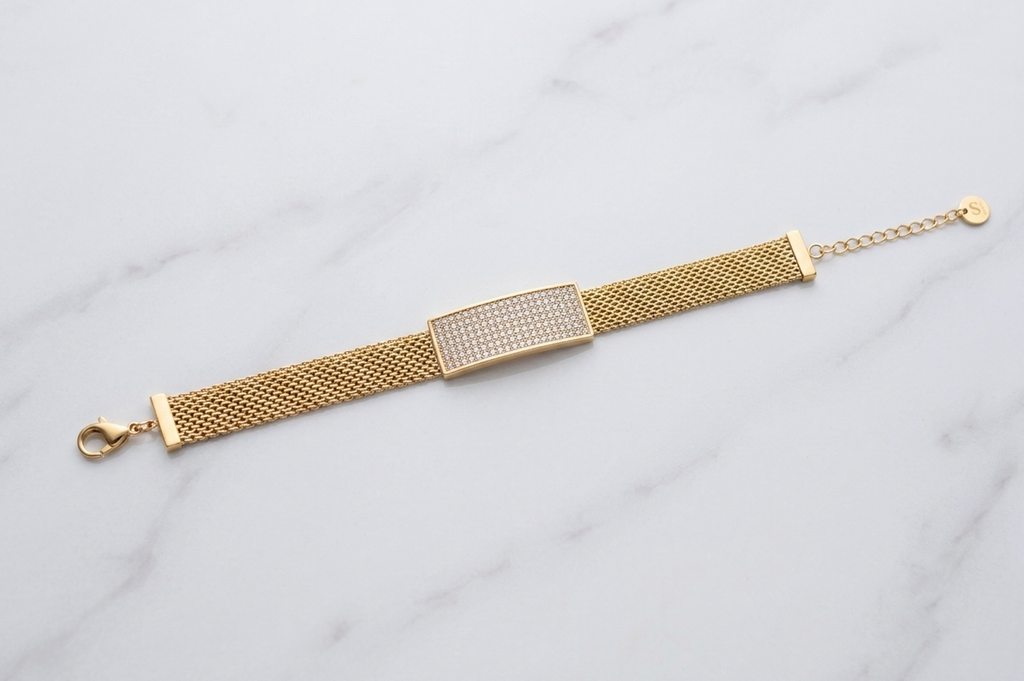 Infinity Spark Bar Bracelet..