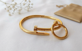 Nail Cuff Pair with Nail Ring...
