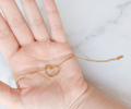 Minimal Heart Bracelet..
