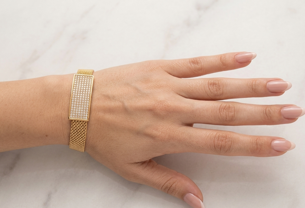 Infinity Spark Bar Bracelet..