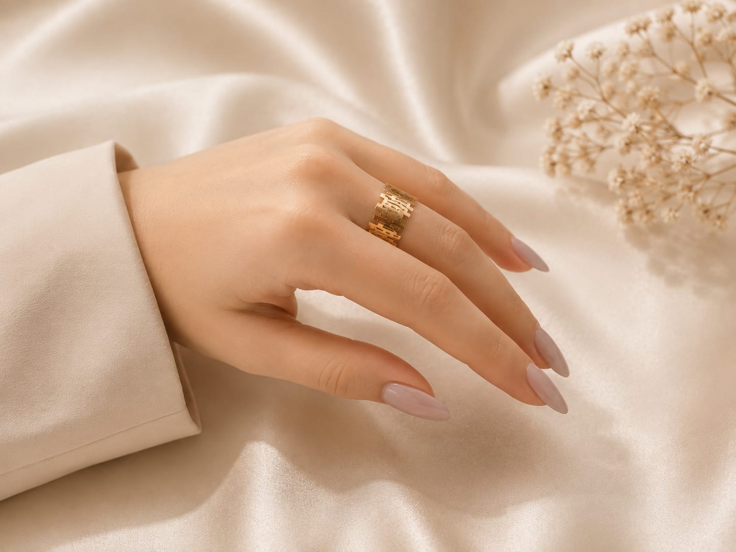 Luxe Link Ring