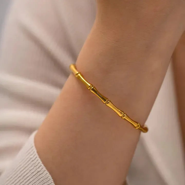 Bamboo Knot Bnagle