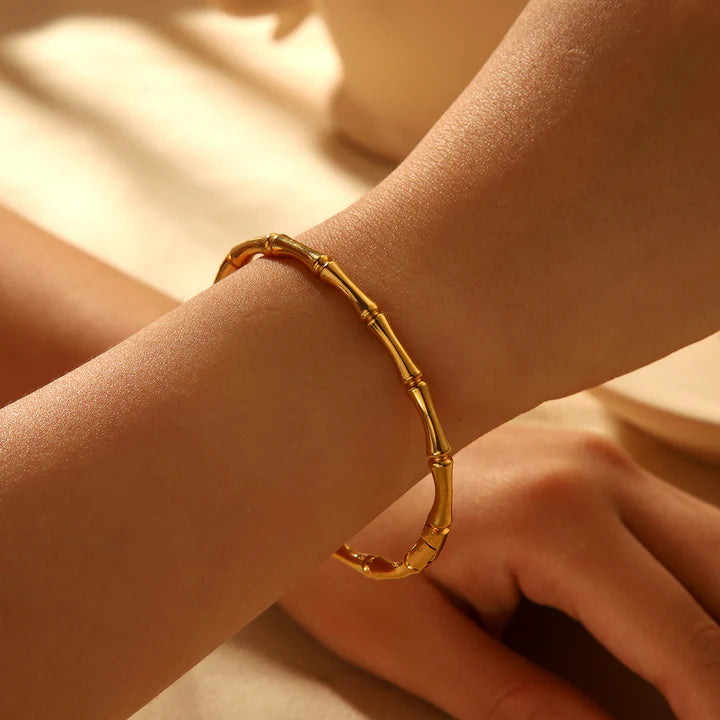 Bamboo Knot Bnagle