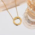 Celestial Circle Crystal Pendant